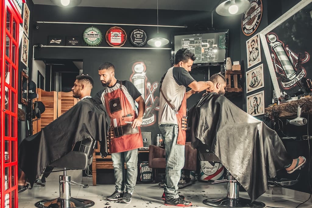Business barber shop