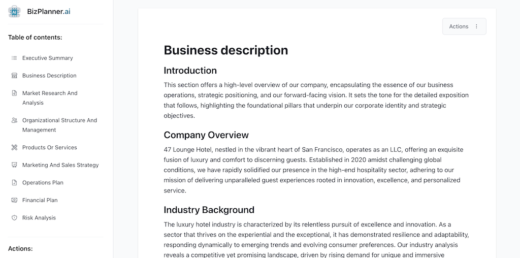 Composants d'un plan d'affaires: Description de l'Entreprise