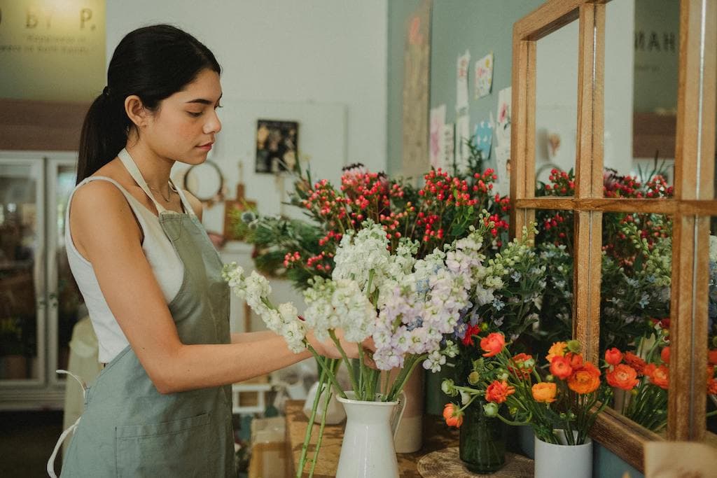 how to create a flower business plan