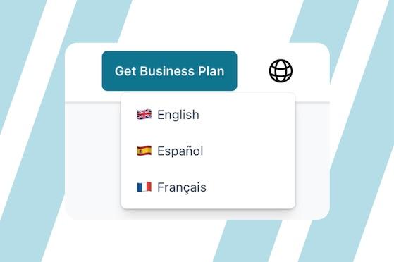 French Language Option Now Available in Our AI Business Plan Generator