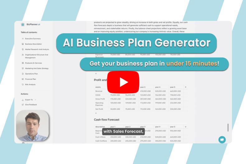 Introducing the Best AI Business Plan Generator Version 2.0