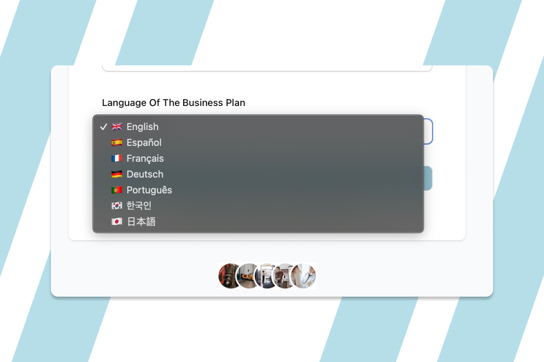 Generate Professional Business Plans in 7 Languages