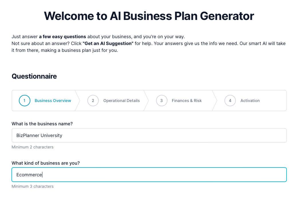 The Ultimate Business Plan for Ecommerce Startups: Crafted with AI